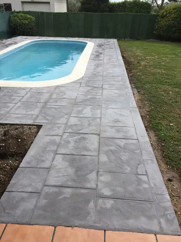 suelo impreso piscina gijon